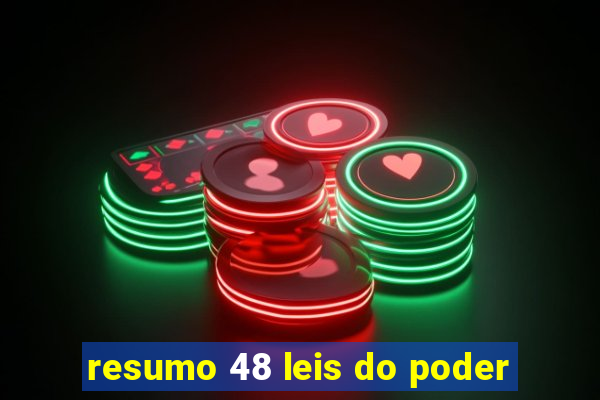 resumo 48 leis do poder